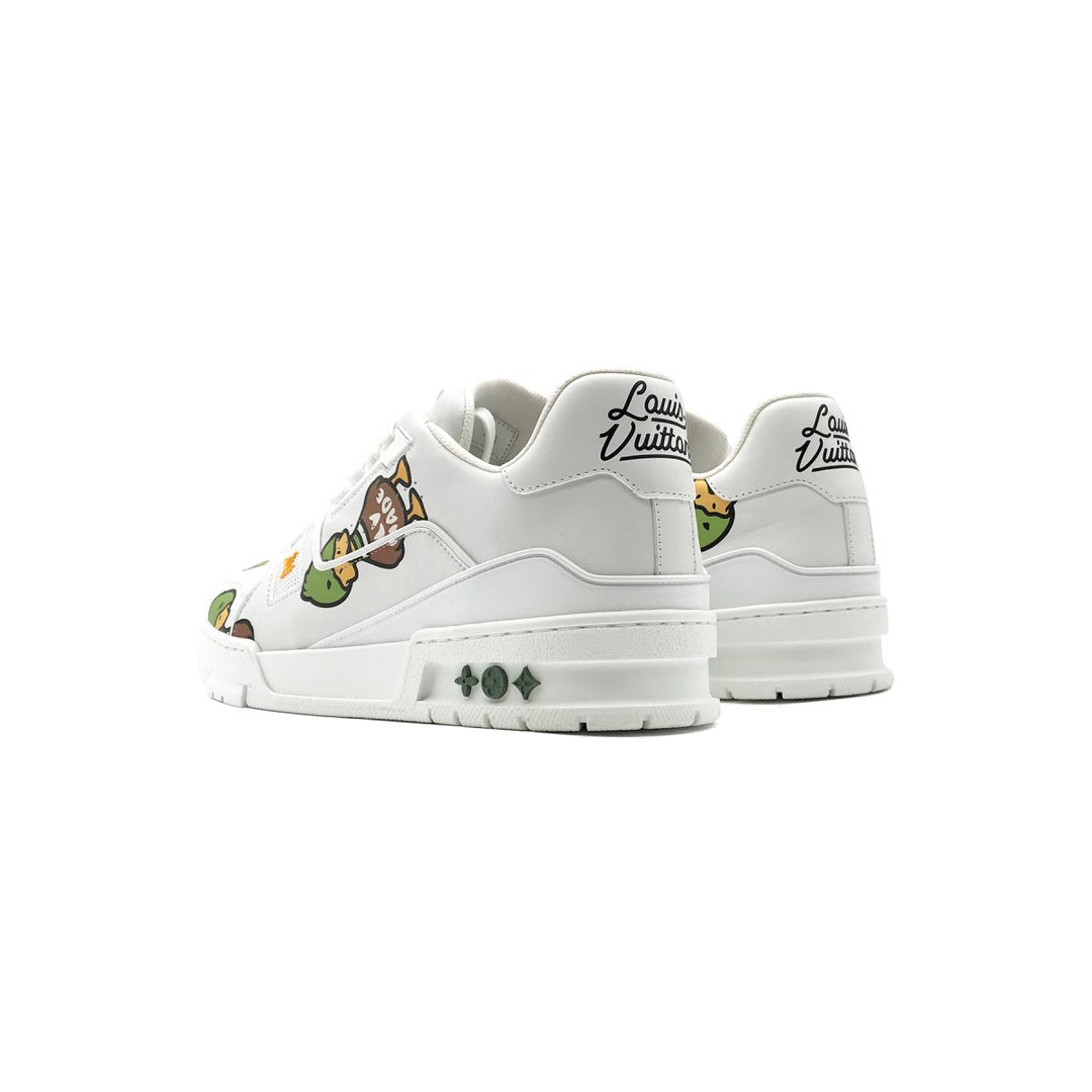 Louis Vuitton Duck Nigo White Trainer Sneaker - SHENGLI ROAD MARKET