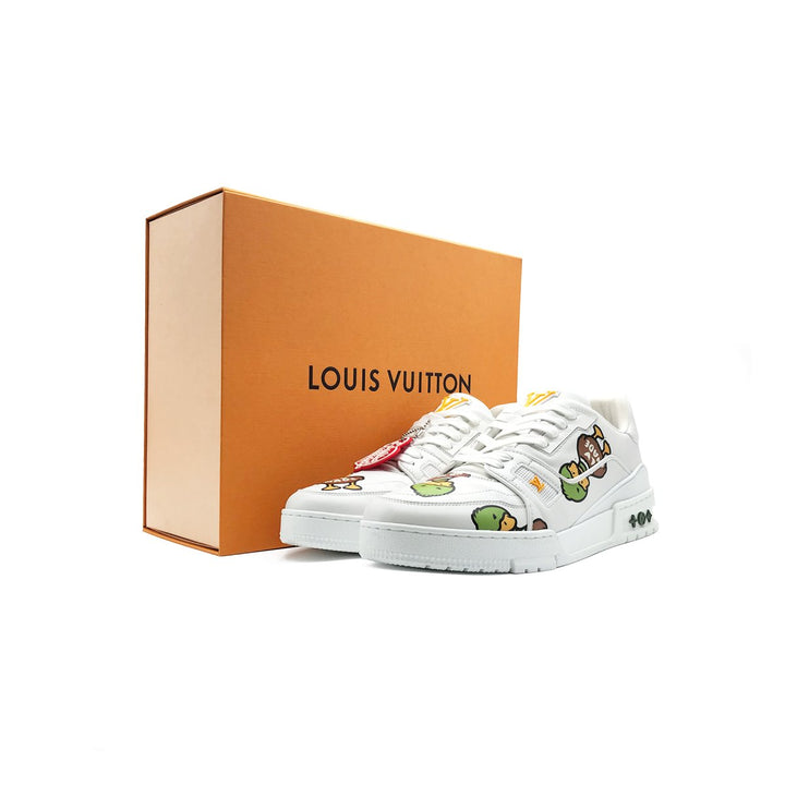 Louis Vuitton Duck Nigo White Trainer Sneaker - SHENGLI ROAD MARKET