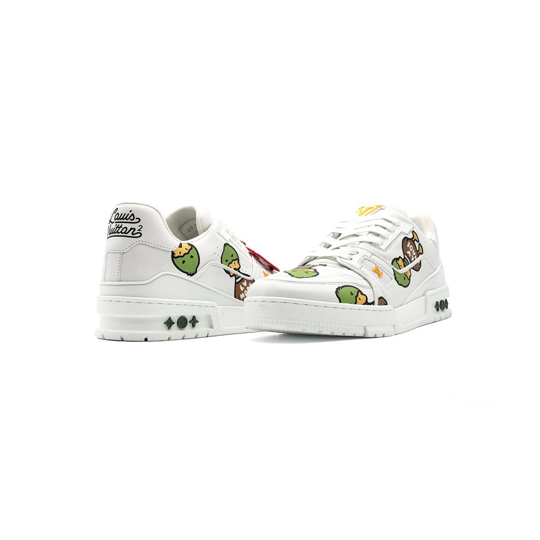 Louis Vuitton Duck Nigo White Trainer Sneaker - SHENGLI ROAD MARKET