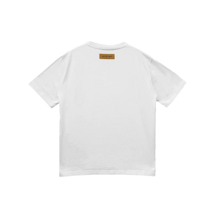 Louis Vuitton Graffiti Embroidered Short Sleeve T-Shirt - SHENGLI ROAD MARKET