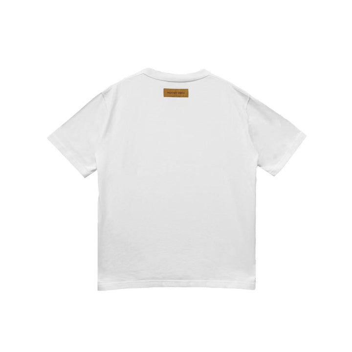 Louis Vuitton Graffiti Embroidered Short Sleeve T-Shirt - SHENGLI ROAD MARKET