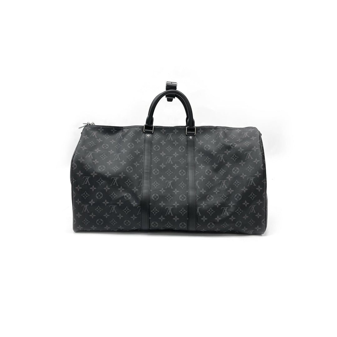 Louis Vuitton Keepall 55 Monogram Eclipse Travel Handbag - SHENGLI ROAD MARKET