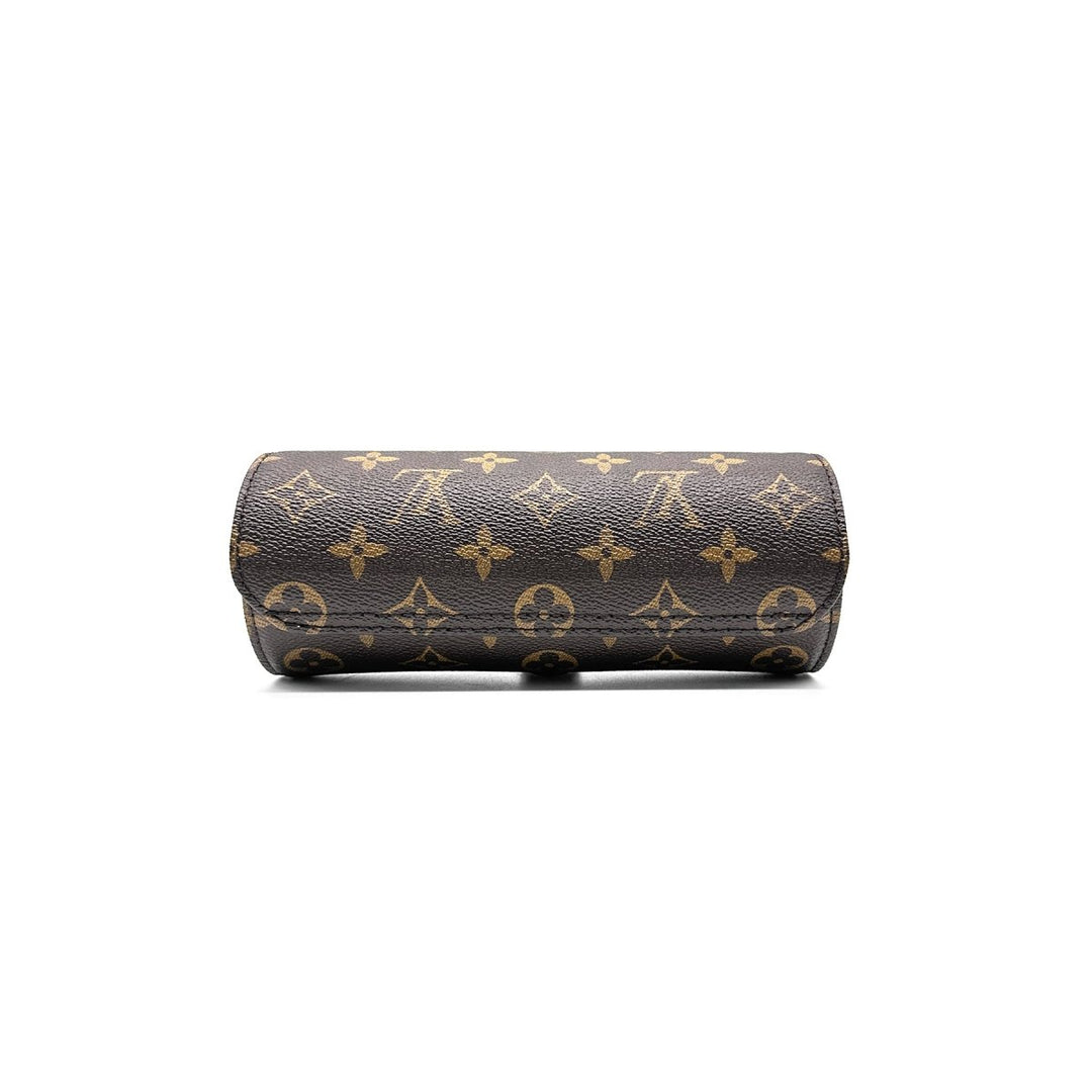 Louis Vuitton Monogram Canvas Brown Three Watch Case - SHENGLI ROAD MARKET