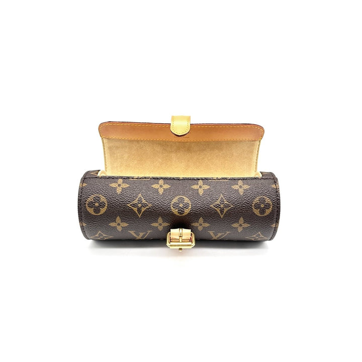 Louis Vuitton Monogram Canvas Brown Three Watch Case - SHENGLI ROAD MARKET