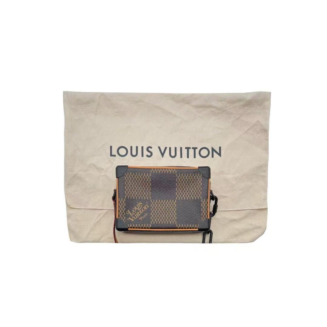 Louis Vuitton Nigo Giant Damier Ebene Monogram Mini Soft Trunk - SHENGLI ROAD MARKET