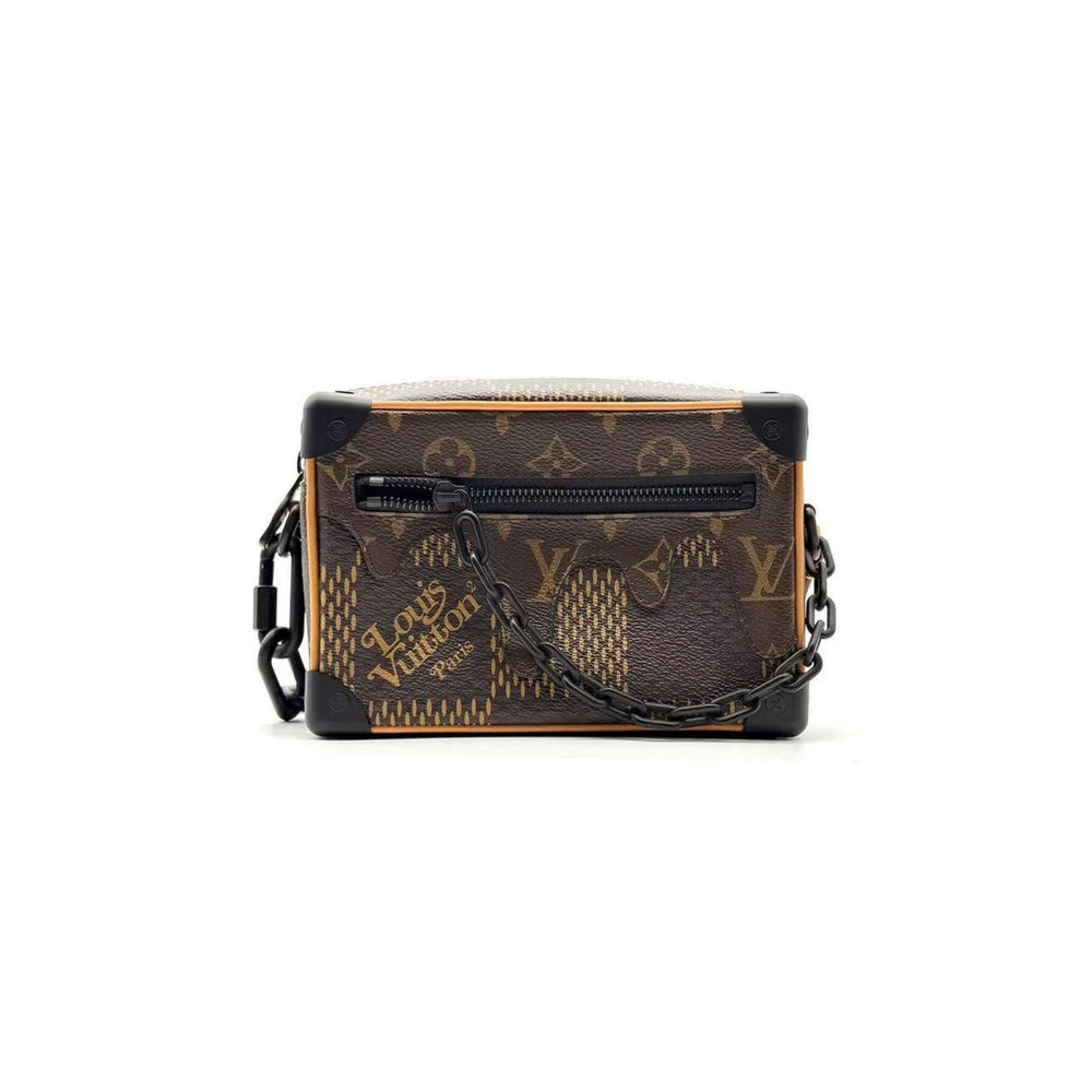 Louis Vuitton Nigo Giant Damier Ebene Monogram Mini Soft Trunk - SHENGLI ROAD MARKET