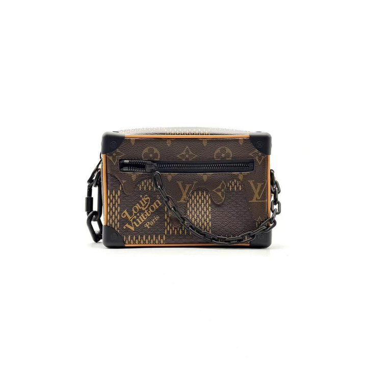 Louis Vuitton Nigo Giant Damier Ebene Monogram Mini Soft Trunk - SHENGLI ROAD MARKET