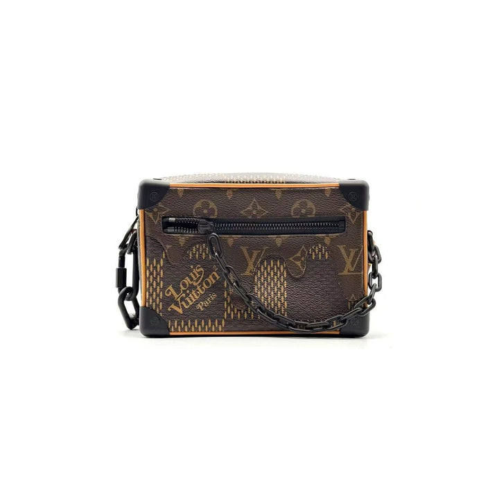 Louis Vuitton Nigo Giant Damier Ebene Monogram Mini Soft Trunk - SHENGLI ROAD MARKET