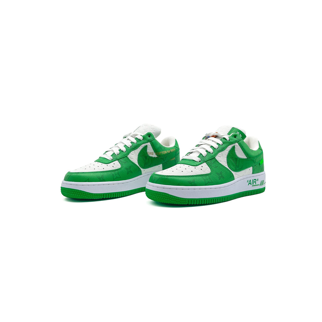 Louis Vuitton Nike Air Force 1 Virgil Abloh Low Top Lace - Up Sneakers - SHENGLI ROAD MARKET