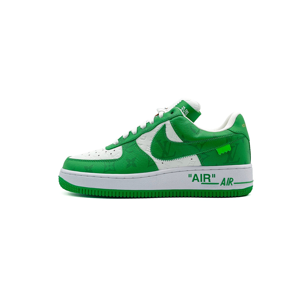 Louis Vuitton Nike Air Force 1 Virgil Abloh Low Top Lace - Up Sneakers - SHENGLI ROAD MARKET