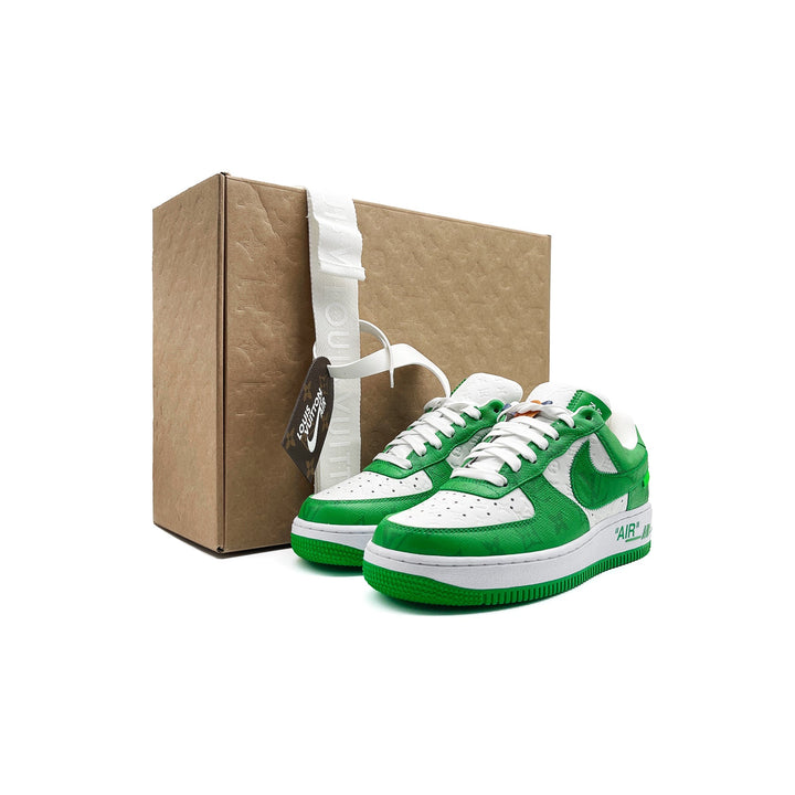 Louis Vuitton Nike Air Force 1 Virgil Abloh Low Top Lace - Up Sneakers - SHENGLI ROAD MARKET