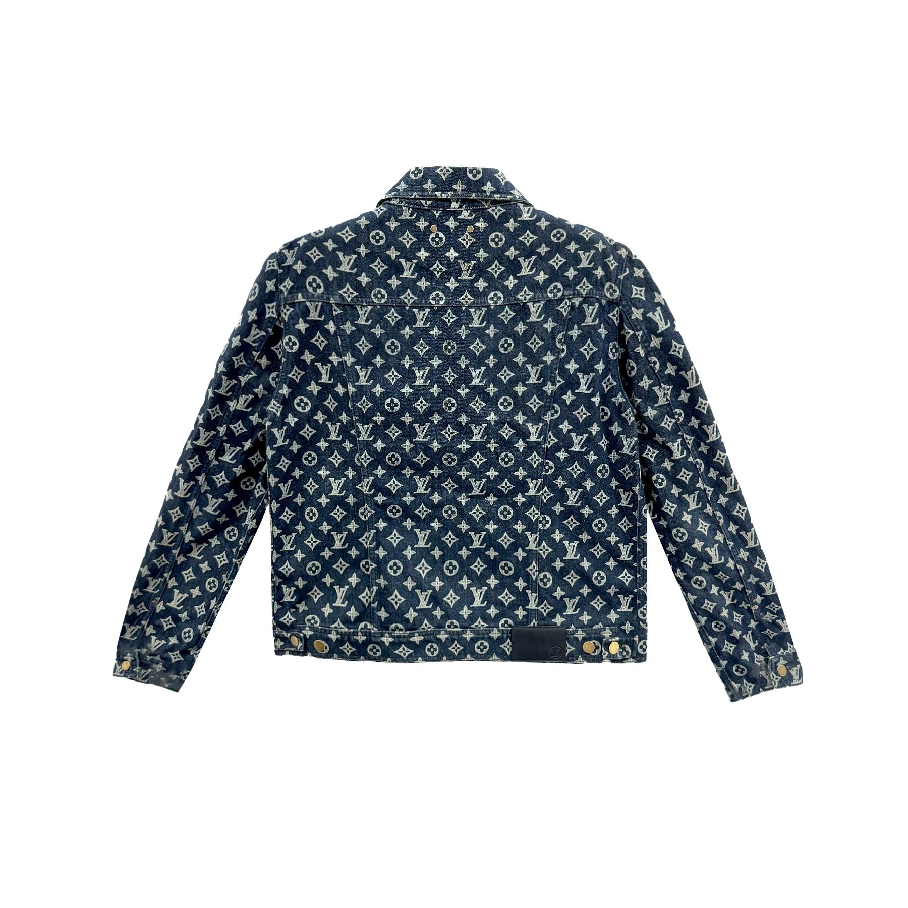 Louis Vuitton オールドフラワープリント デニムジャケット - SRM