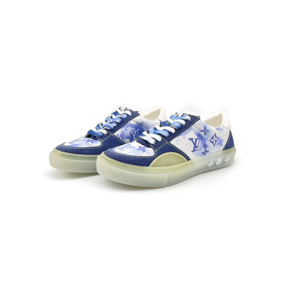 Louis Vuitton Ollie Watercolor Monogram Sneakers - SHENGLI ROAD MARKET