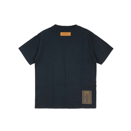 Louis Vuitton Reverse Piercing Nail Label Logo Short Sleeve T - Shirt - SHENGLI ROAD MARKET