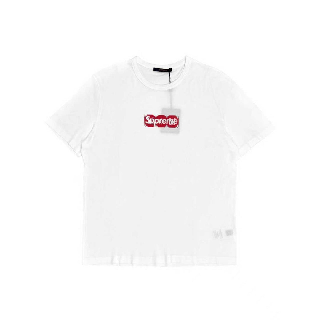 Louis Vuitton Supreme Box Logo Short Sleeve T-Shirt - SHENGLI ROAD MARKET