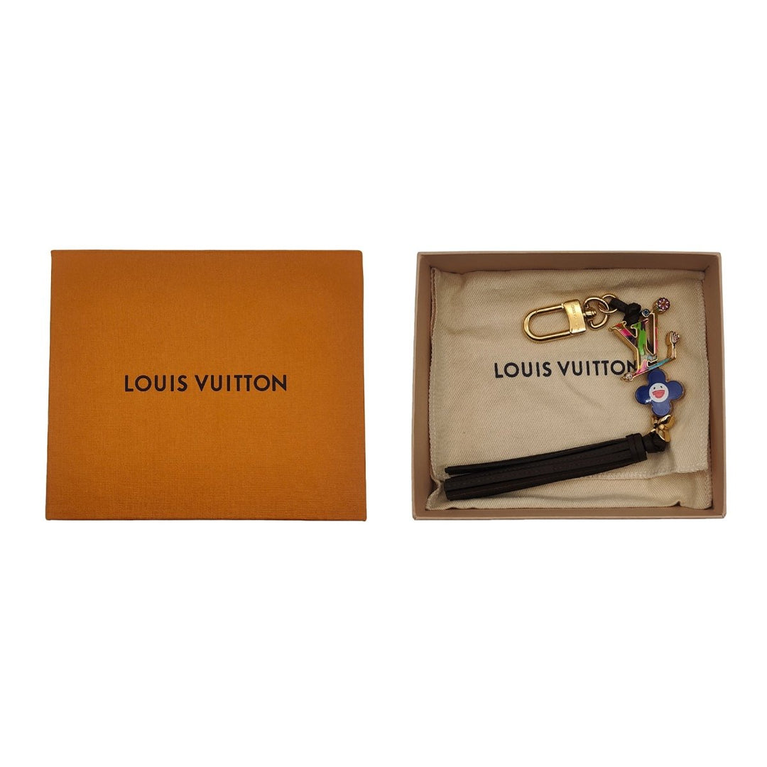 Louis Vuitton Takashi Murakami LV Bloom Superflat Multicolor Key Holder - SHENGLI ROAD MARKET