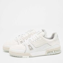 Louis Vuitton Trainer White Signature - SHENGLI ROAD MARKET