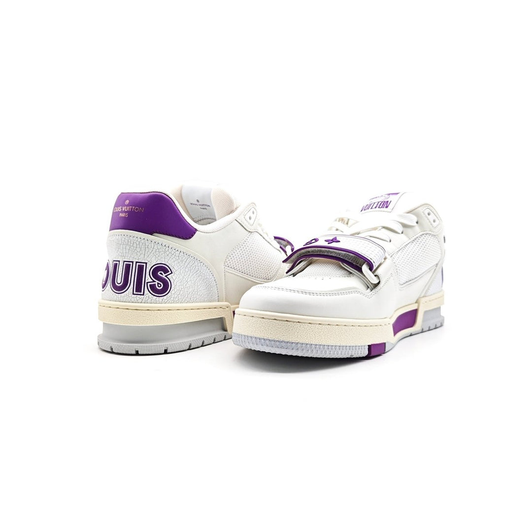 Louis Vuitton Violet Mesh Trainer Sneaker - SHENGLI ROAD MARKET