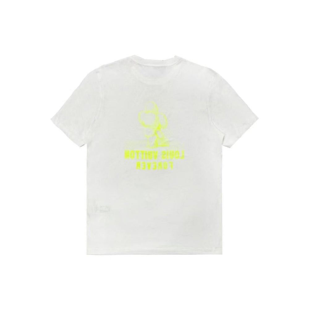 Louis Vuitton Vivienne Forever White Short Sleeve T-Shirt - SHENGLI ROAD MARKET