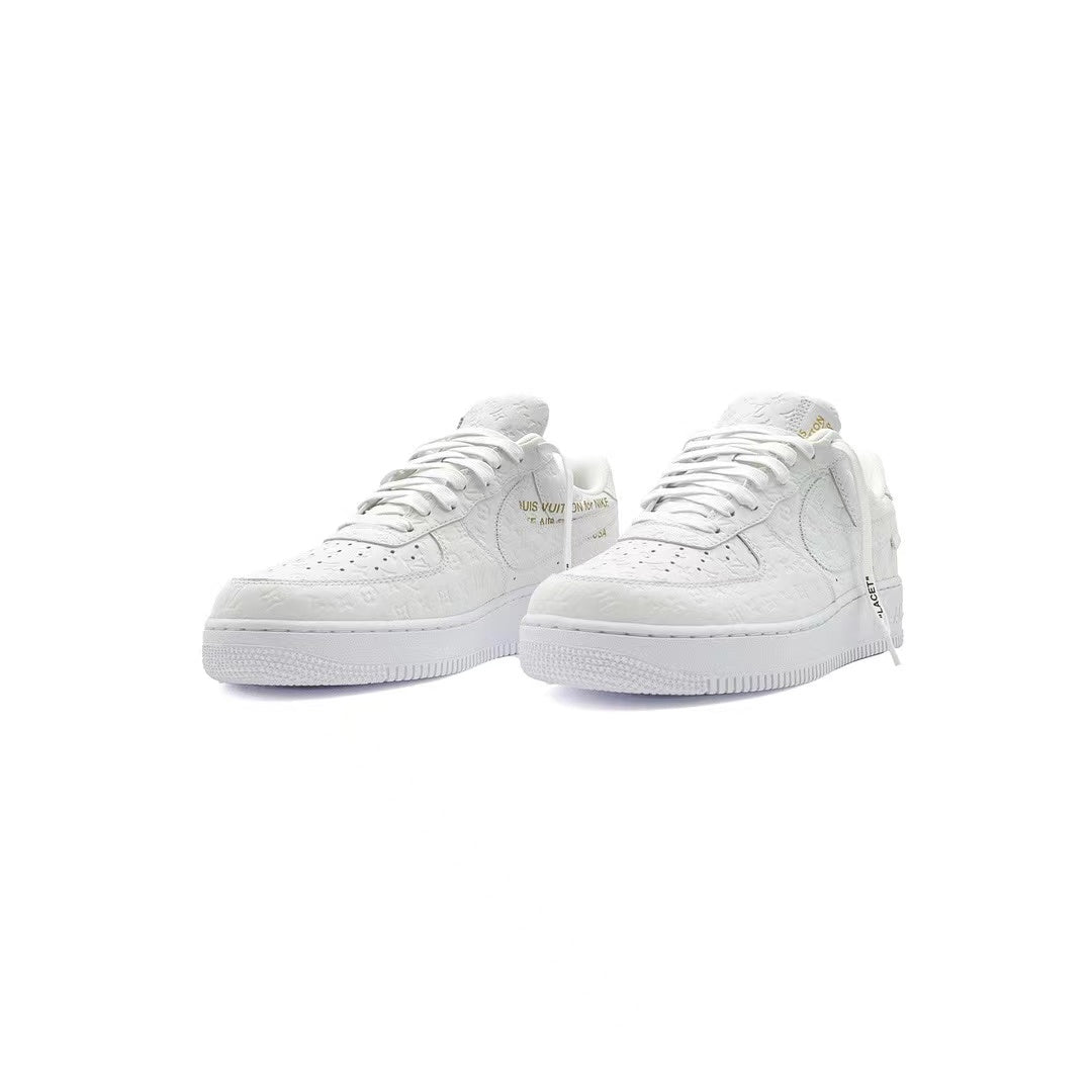 Louis Vuitton X Nike Air Force 1 Low Top Lace - Up Sneakers - SHENGLI ROAD MARKET