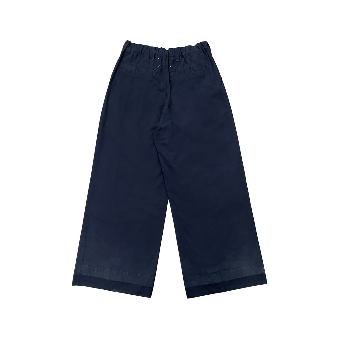 Maison Margiela Wide - Leg Blue Chino Pants - SHENGLI ROAD MARKET