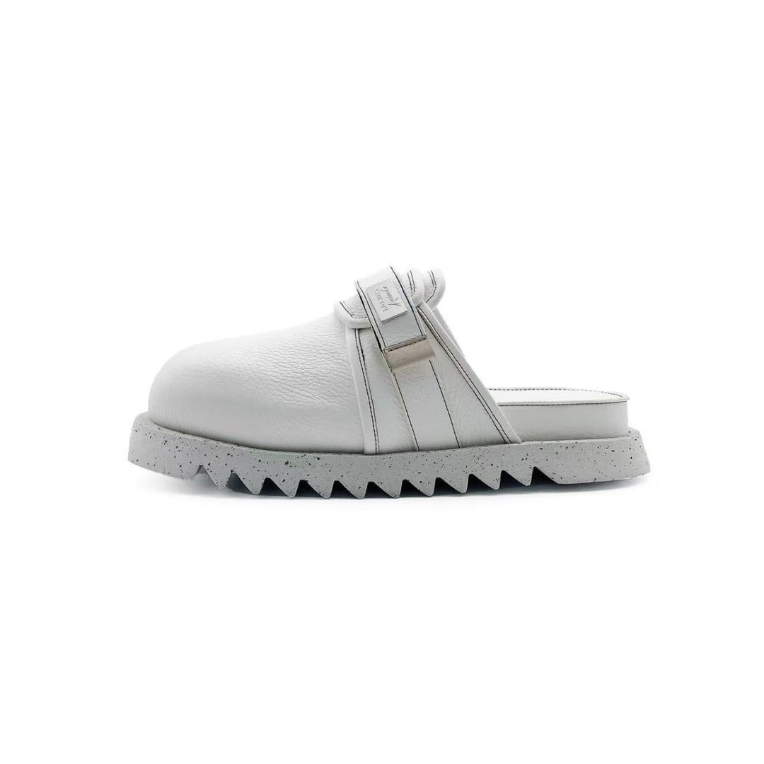 Marsell Zavo Leather Slipper Mules - SHENGLI ROAD MARKET
