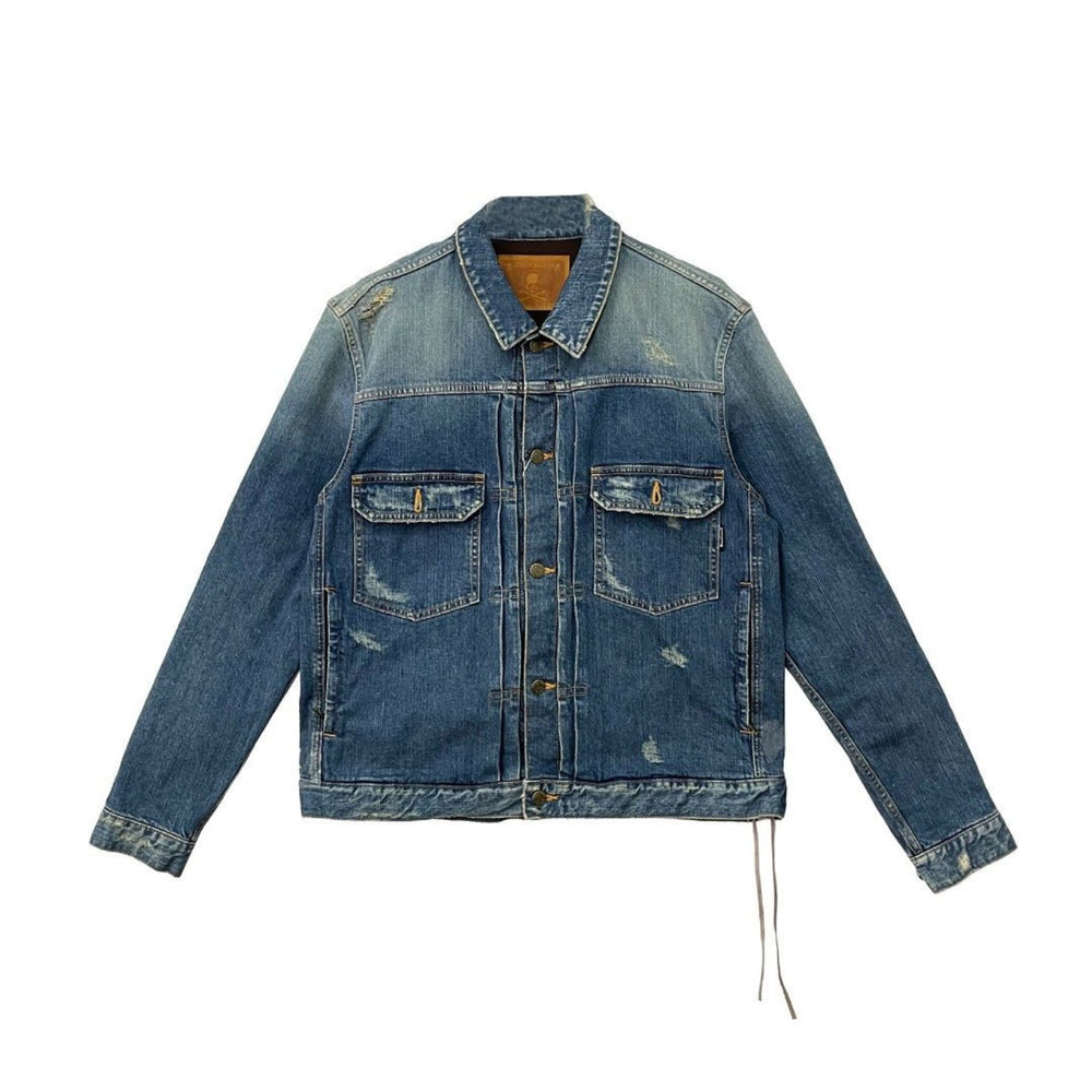 Mastermind Japan Skull Logo Denim Jacket - SHENGLI ROAD MARKET