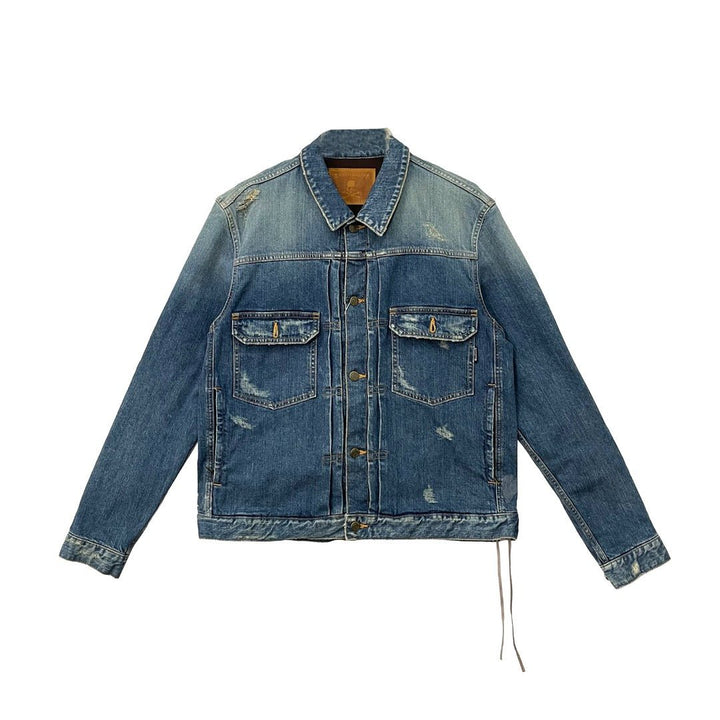 Mastermind Japan Skull Logo Denim Jacket - SHENGLI ROAD MARKET