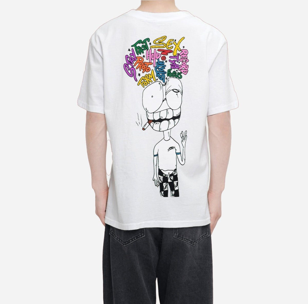 Matty Boy Anti Promo NYC Exclusive White Short Sleeve Tee - SHENGLI ROAD MARKET