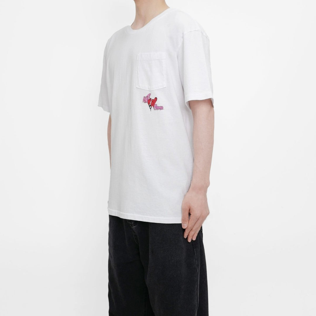 Matty Boy Anti Promo NYC Exclusive White Short Sleeve Tee - SHENGLI ROAD MARKET