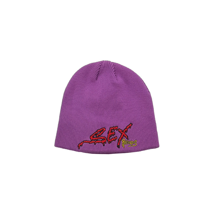Matty Boy Anti Promo Sex Record Purple Beanie - SHENGLI ROAD MARKET