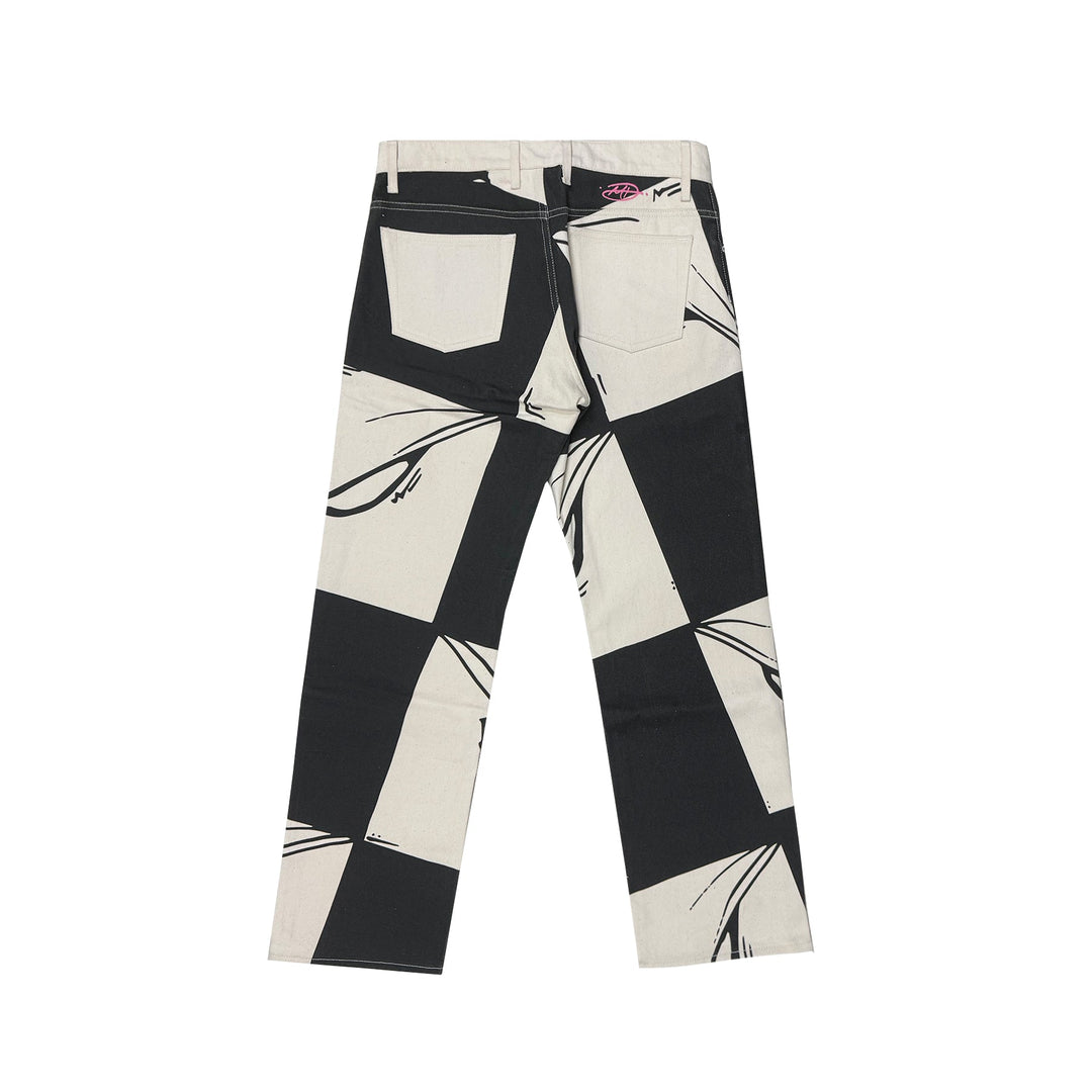 Matty Boy New York Exclusive Anti Promo 99 Eyes Black&White Denim - SHENGLI ROAD MARKET