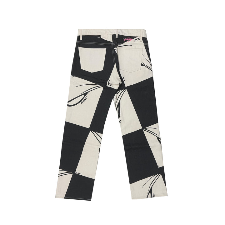 Matty Boy New York Exclusive Anti Promo 99 Eyes Black&White Denim - SHENGLI ROAD MARKET