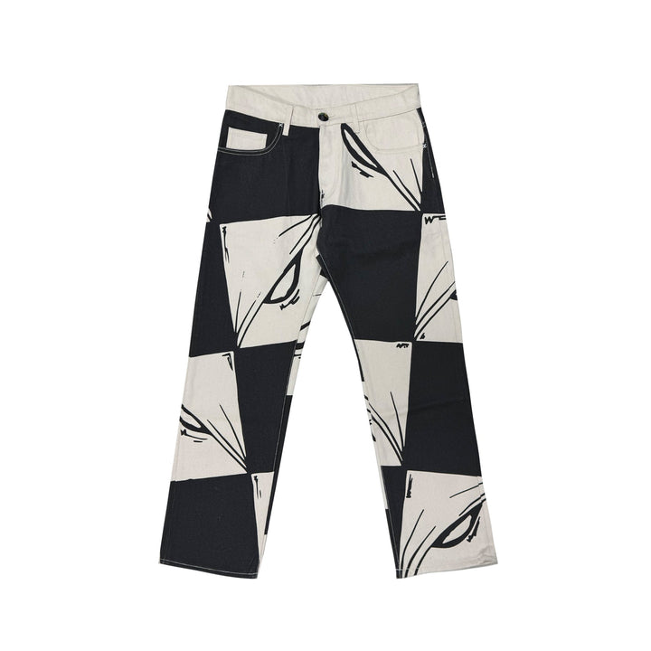 Matty Boy New York Exclusive Anti Promo 99 Eyes Black&White Denim - SHENGLI ROAD MARKET