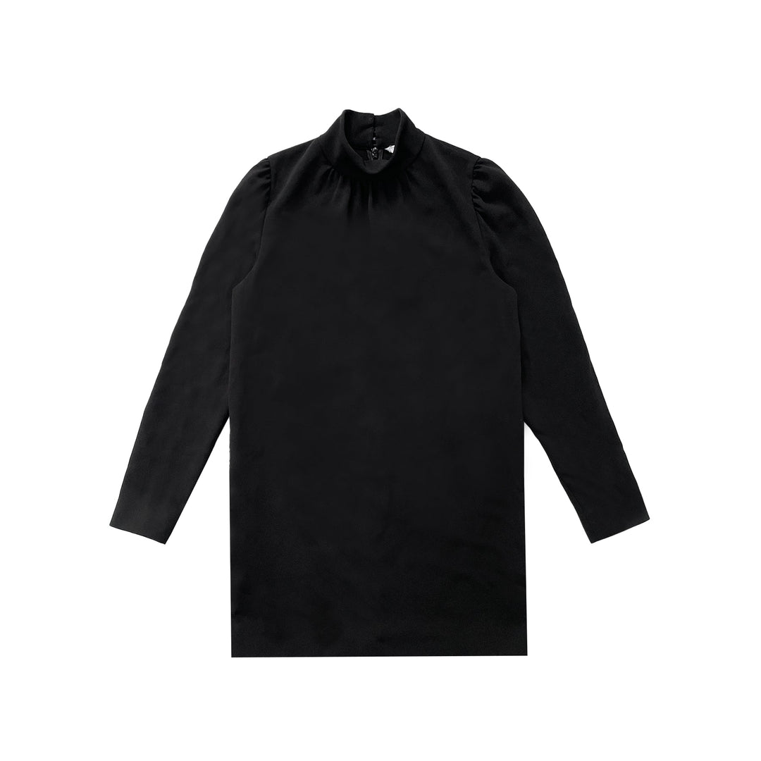 Max Mara Embassy High Neck Zip Up Back Dress - SHENGLI ROAD MARKET