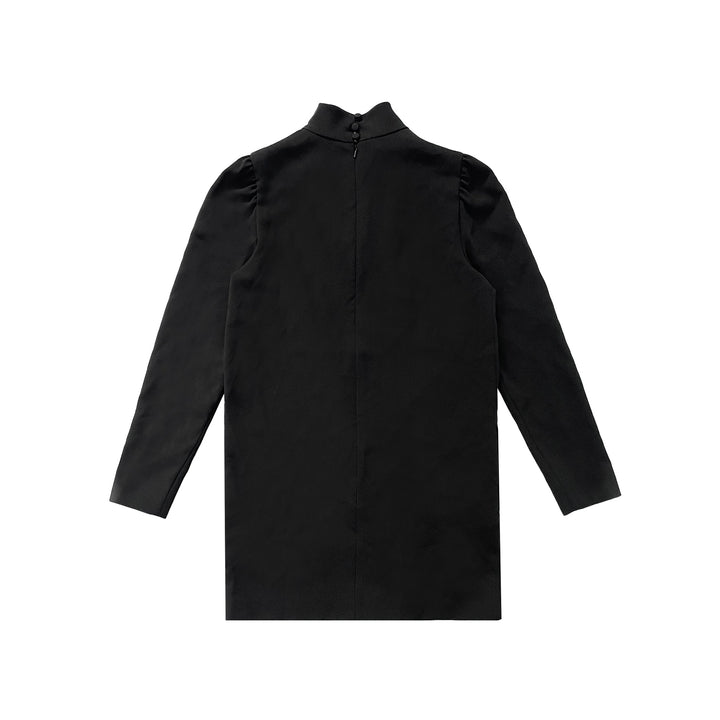 Max Mara Embassy High Neck Zip Up Back Dress - SHENGLI ROAD MARKET