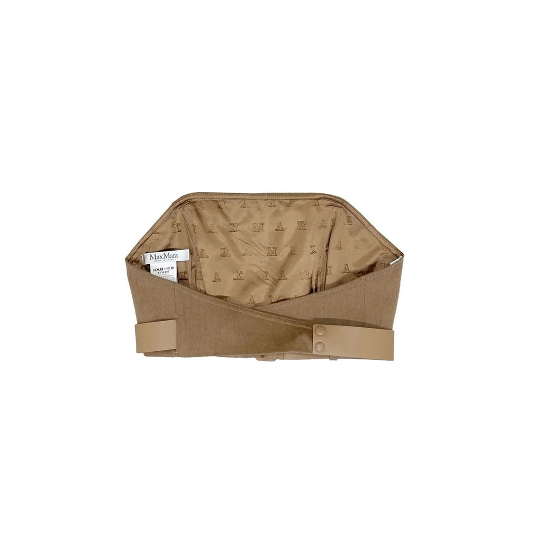 Max Mara Flipper Flipper Brown Strapless Crop Top - SHENGLI ROAD MARKET