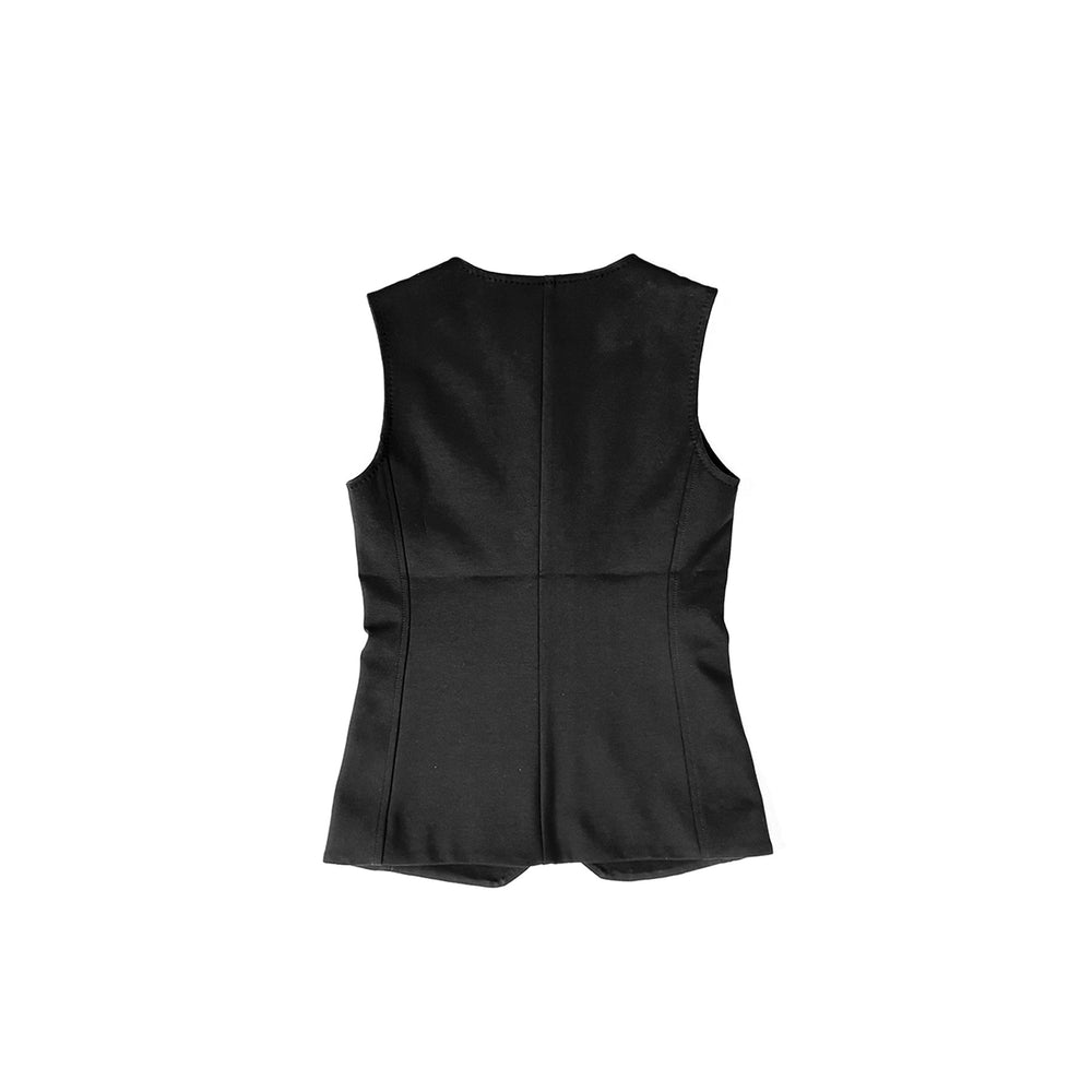 Max Mara Fornovo Single - Breasted Slim Vest - SHENGLI ROAD MARKET