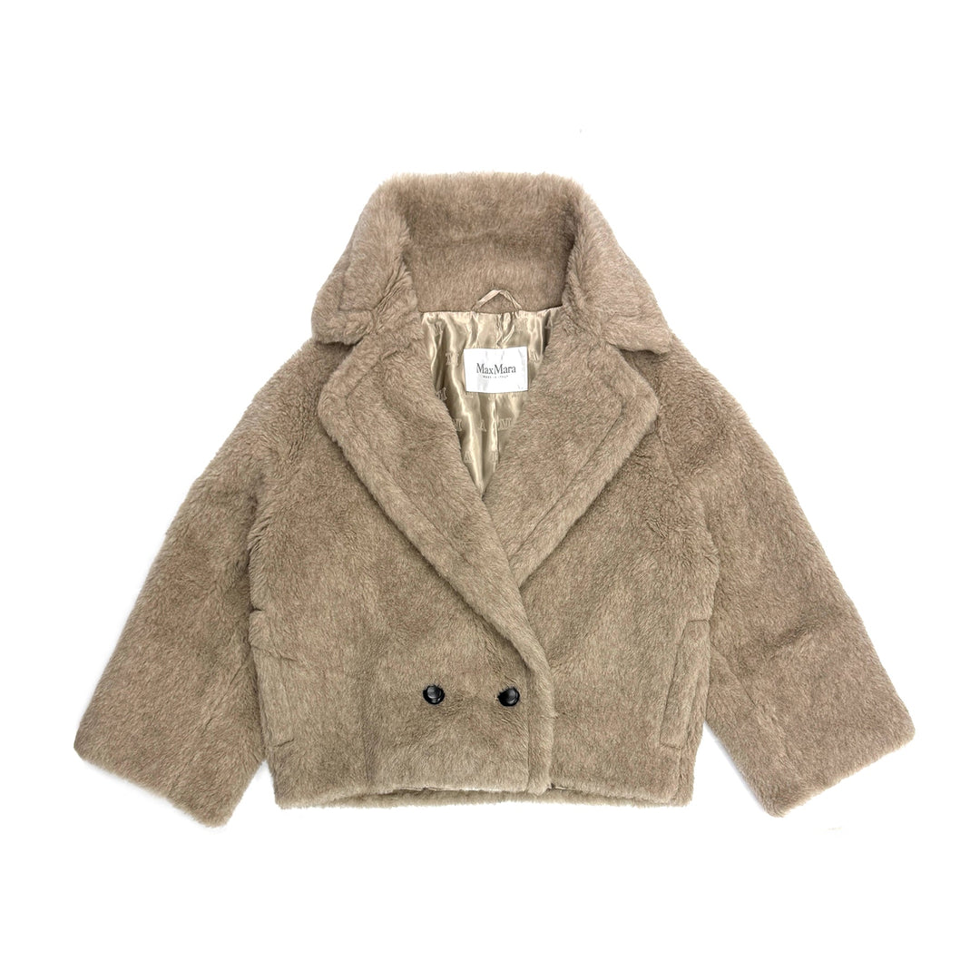 MAXMARA Beige Mxmcambusa Short Coat - SHENGLI ROAD MARKET
