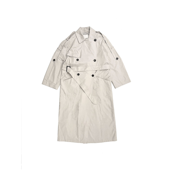 MAXMARA Off White Mtcdelfino Raincoat - SHENGLI ROAD MARKET