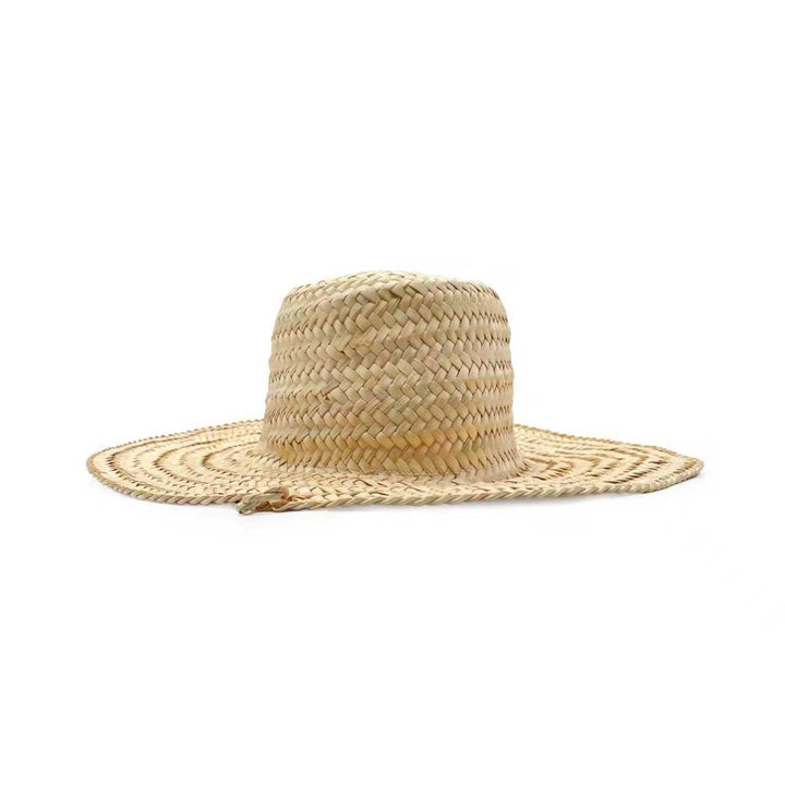 Miu Miu Beige Raffia Hat - SHENGLI ROAD MARKET
