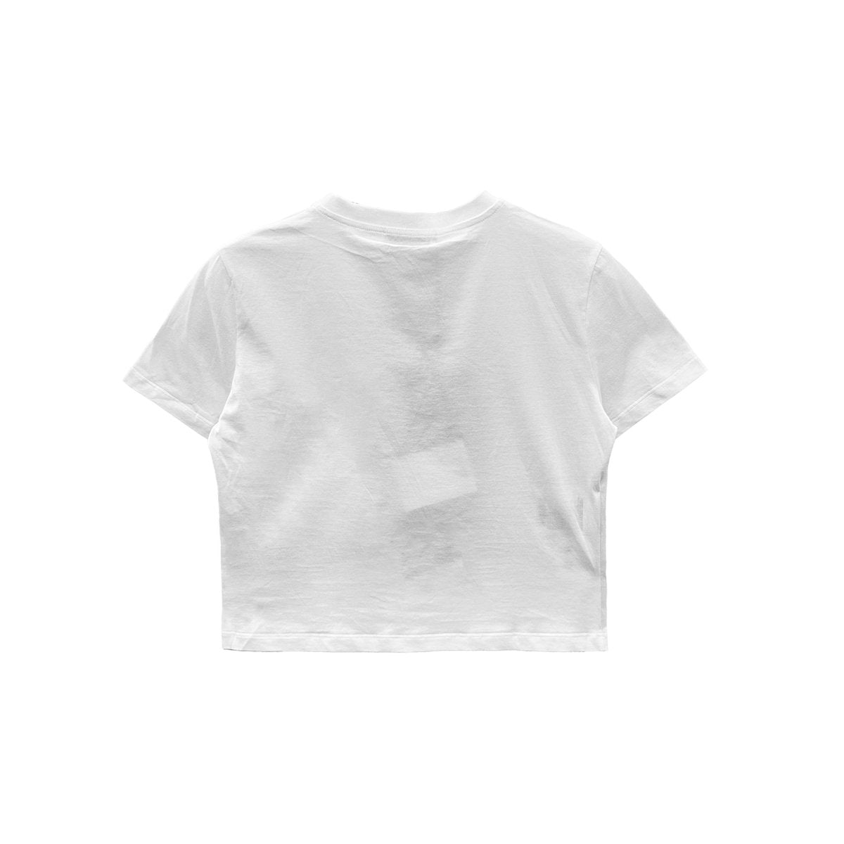 Miu Miu Mushroom Letter Embroidered Logo Short Sleeve T-Shirt Tee