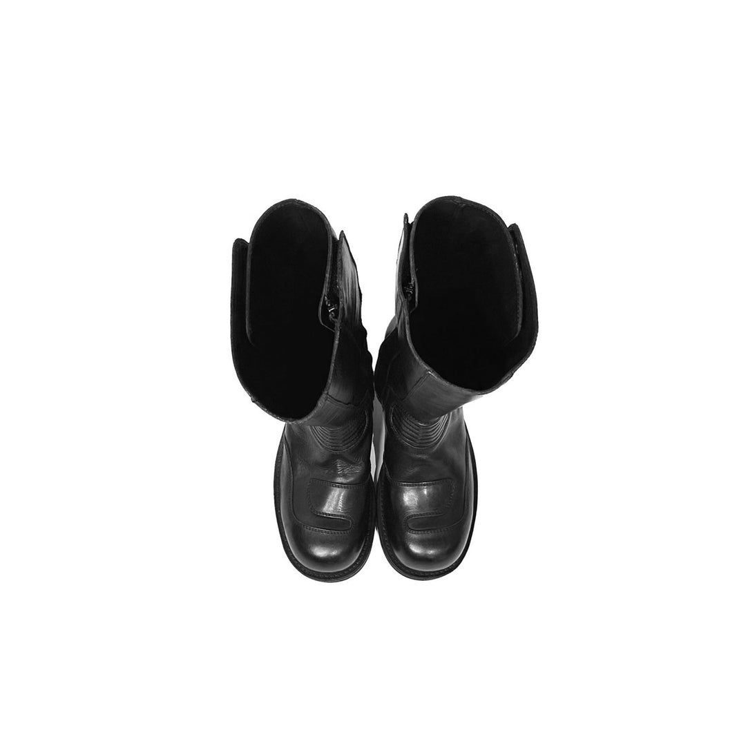 MM6 Maison Margiela Black Boot - SHENGLI ROAD MARKET