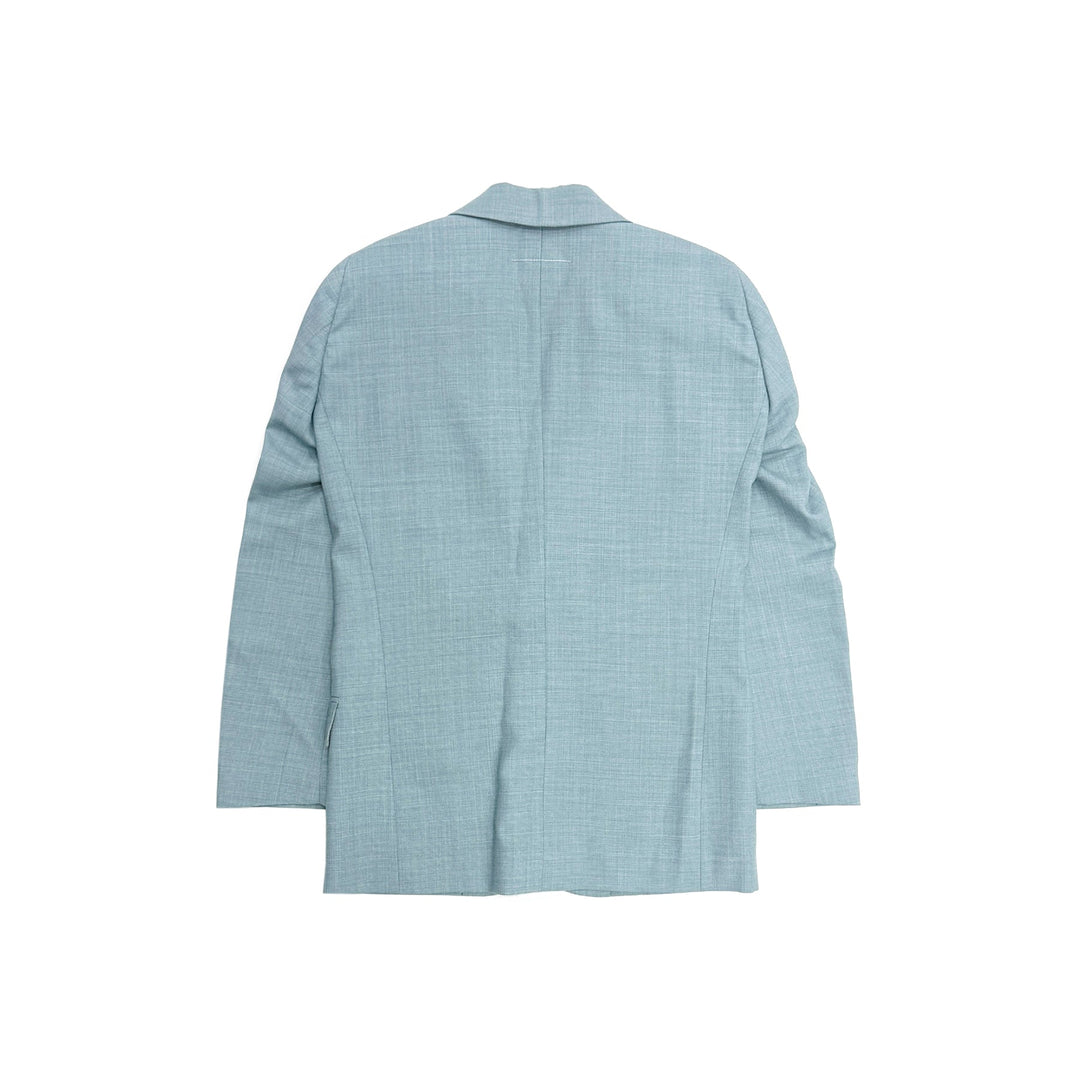 MM6 Maison Margiela Blue Blazer - SHENGLI ROAD MARKET