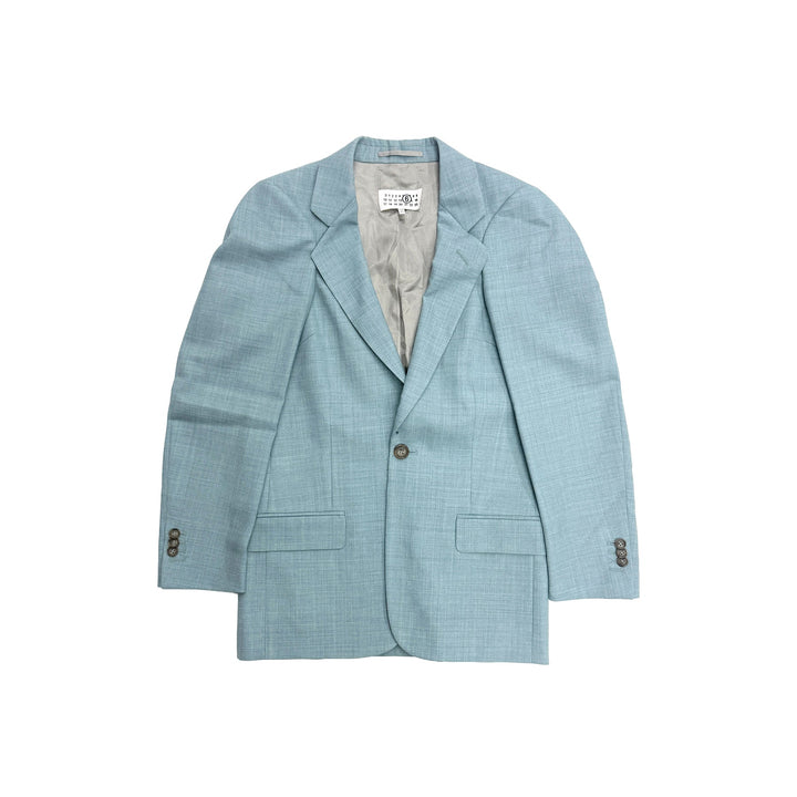 MM6 Maison Margiela Blue Blazer - SHENGLI ROAD MARKET