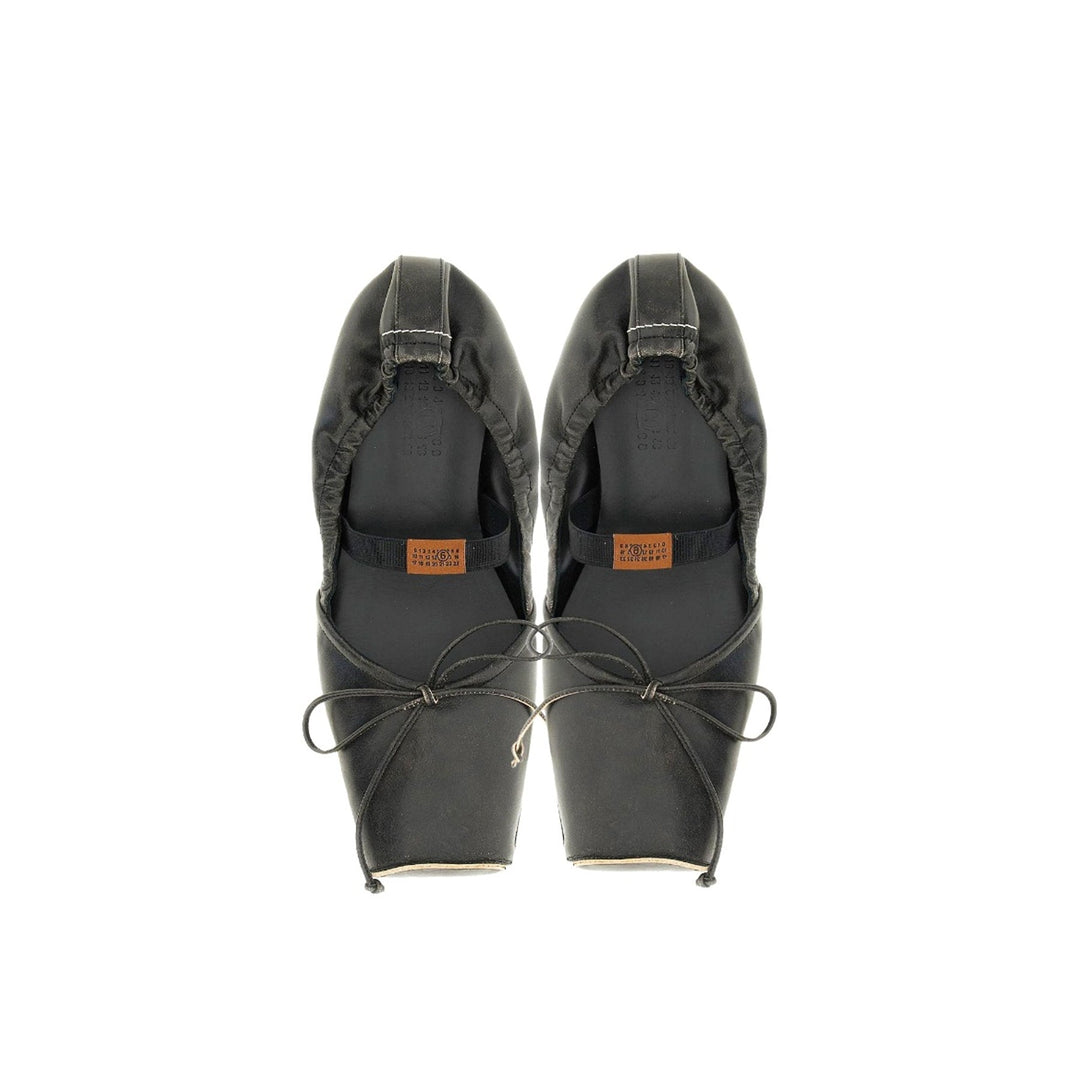 MM6 Maison Margiela Brown Ballet Shoe - SHENGLI ROAD MARKET