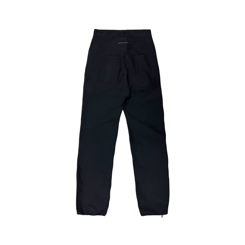 MM6 Maison Margiela Print Black Chino Pants - SHENGLI ROAD MARKET