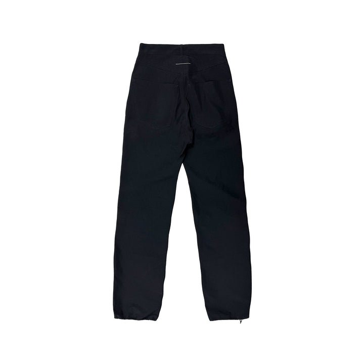 MM6 Maison Margiela Print Black Chino Pants - SHENGLI ROAD MARKET