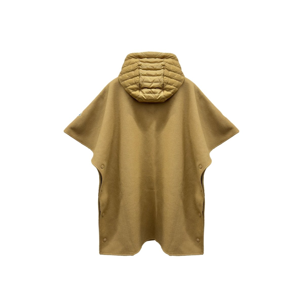 Moncler Brown Hooded Down Cape - SRM – SHENGLI ROAD MARKET