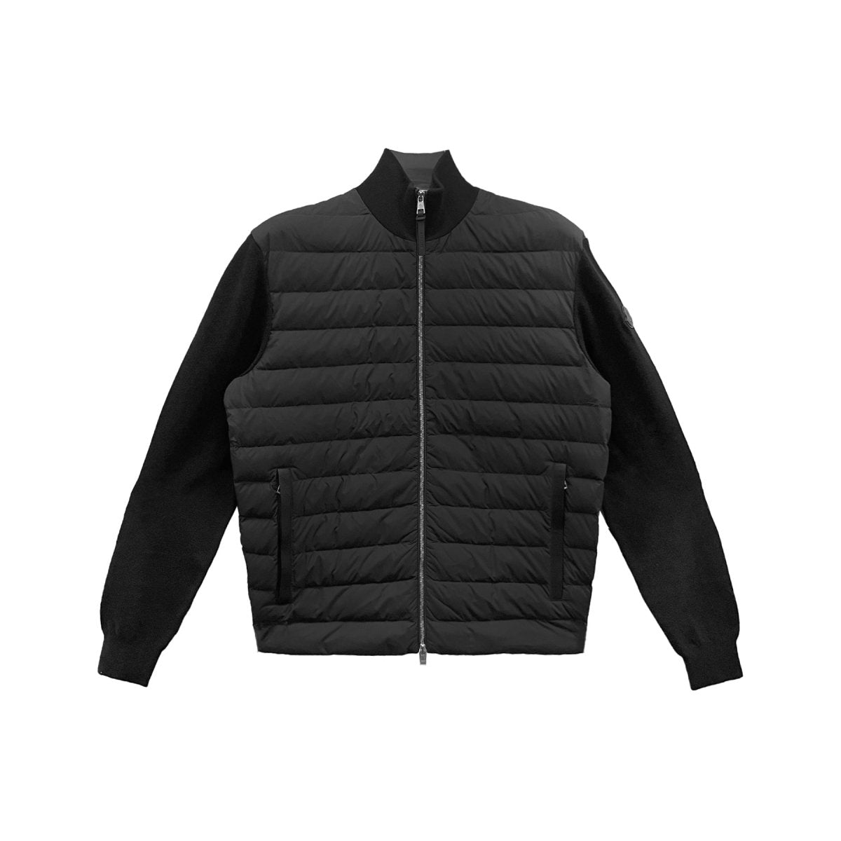 Moncler CARDIGAN Cashmere Down - Paneled Wool Jacket - SHENGLI ROAD MARKET